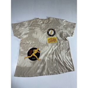 Flash Central City Patches Crew Neck Short Sleeve Light Birch Wash Men's T-shirt